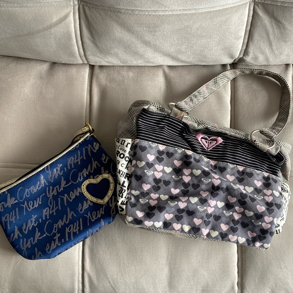 Two vintage purse bundle